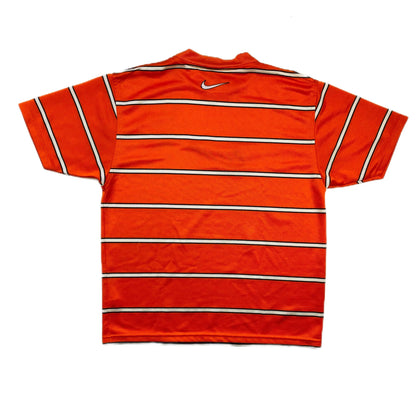 NIKE STRIPE CENTRE SWOOSH TEE  (S)