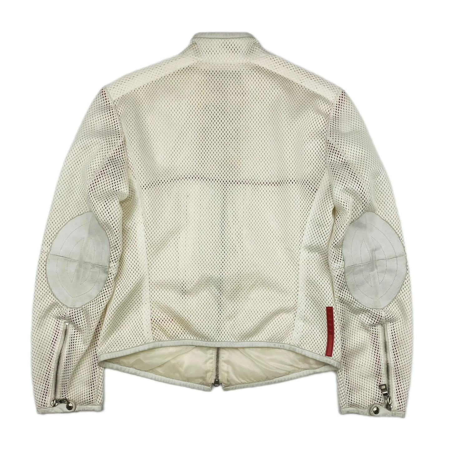 PRADA SPORT  S/S 1999S MESH BIKER JACKET  (S)