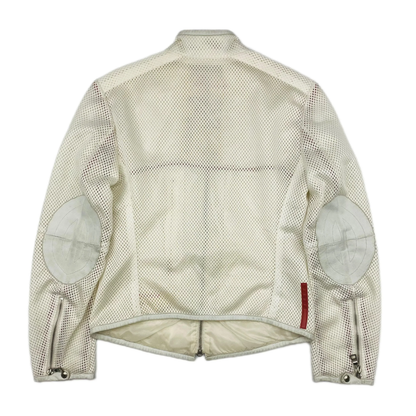 PRADA SPORT  S/S 1999S MESH BIKER JACKET  (S)