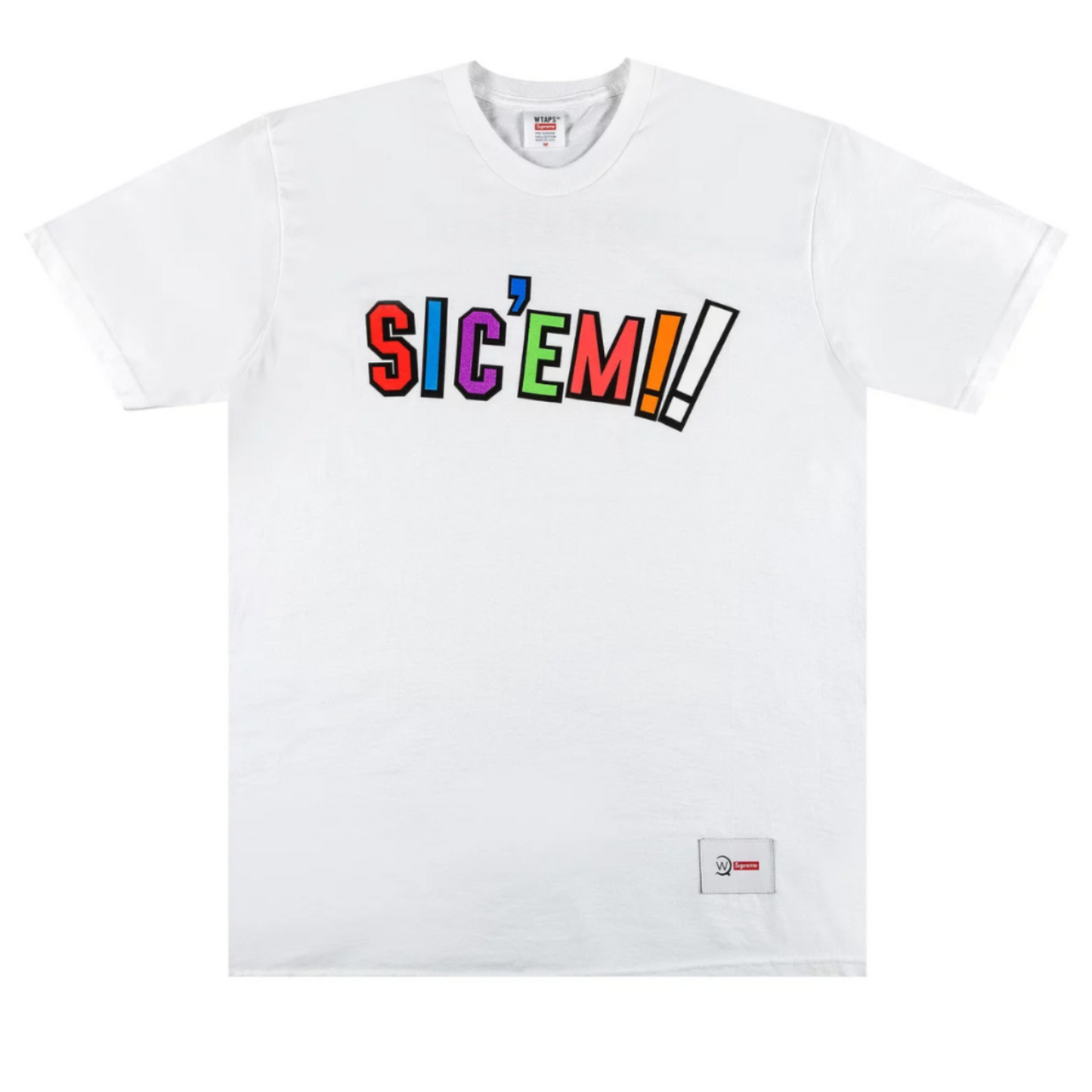 SUPREME x  WTAPS SIC'EM! TEE