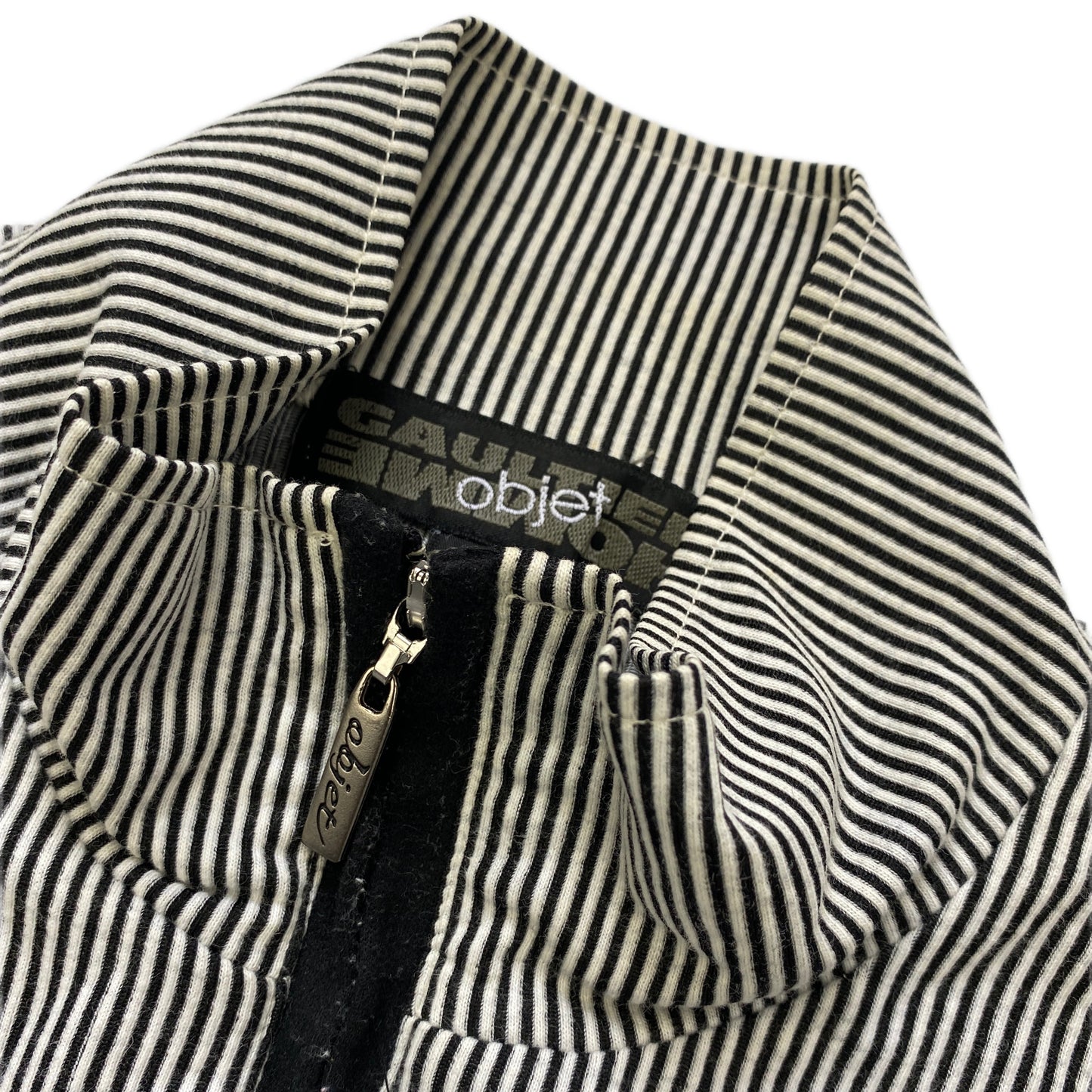 JEAN PAUL GAULTIER OBJET  1/4 ZIP  (M)