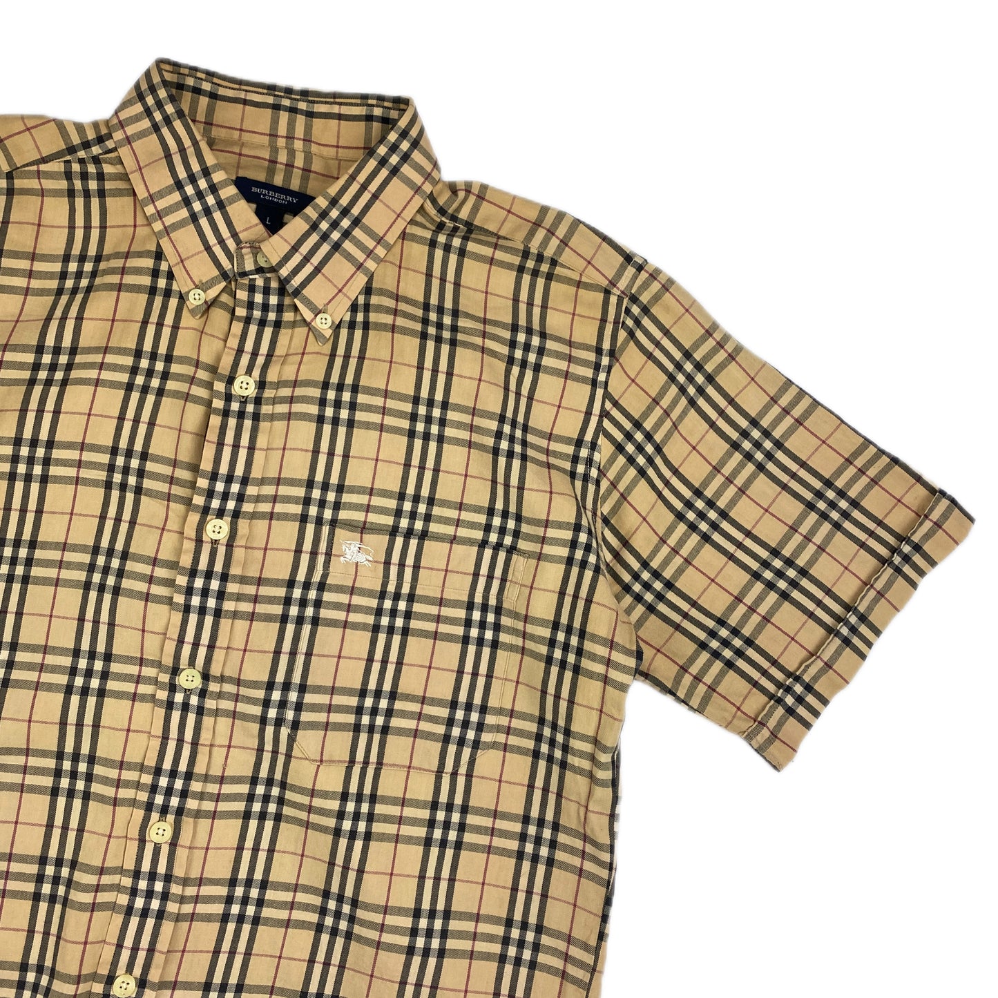 BURBERRY NOVA CHECK SHIRT  (L)