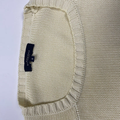 Vintage Burberry Cable Knit Jumper, Size XXL | O/S, Yellow