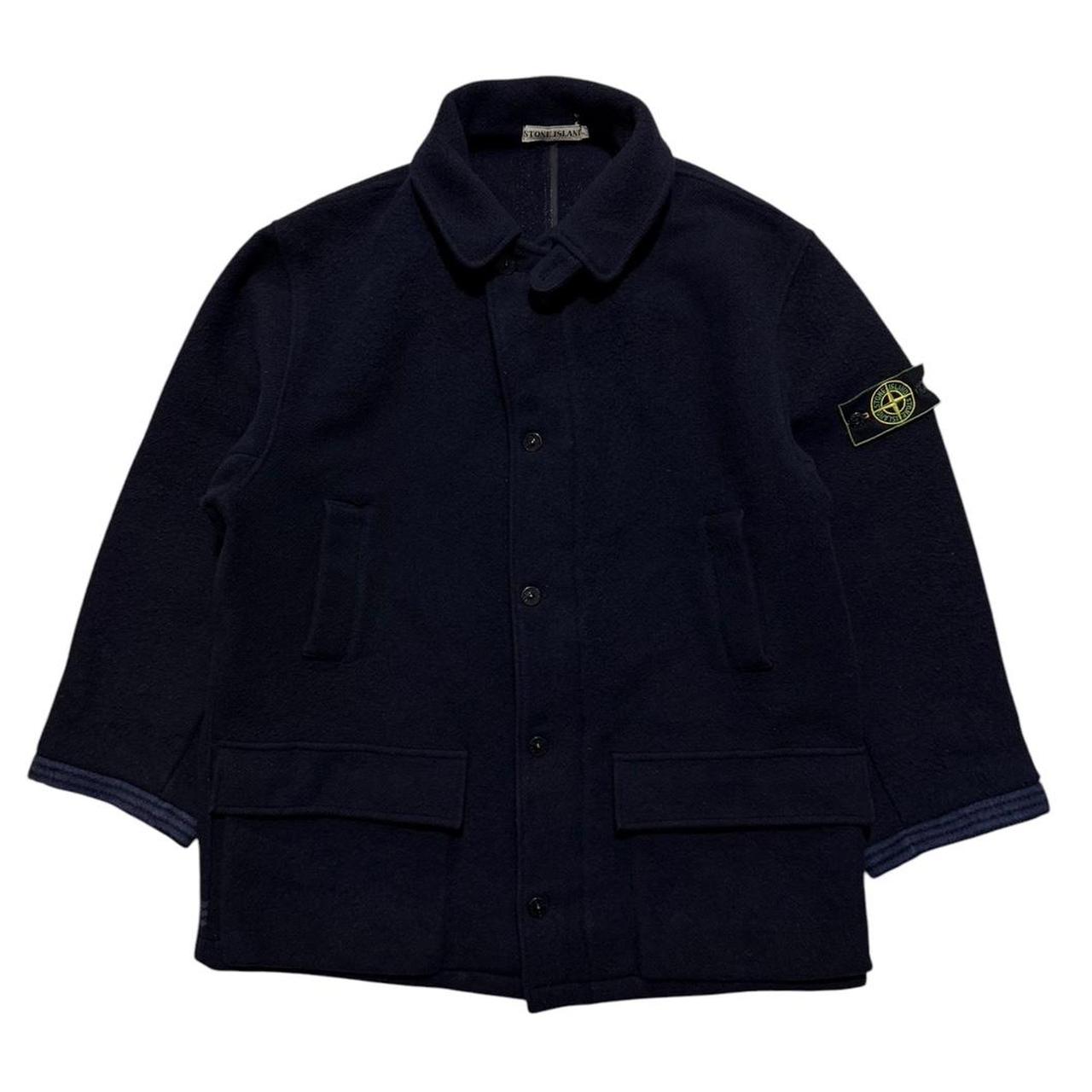 Stone Island Wool Montgomery Jacket