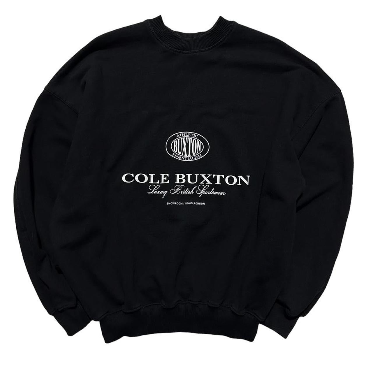 Cole Buxton Black Pullover Jumper