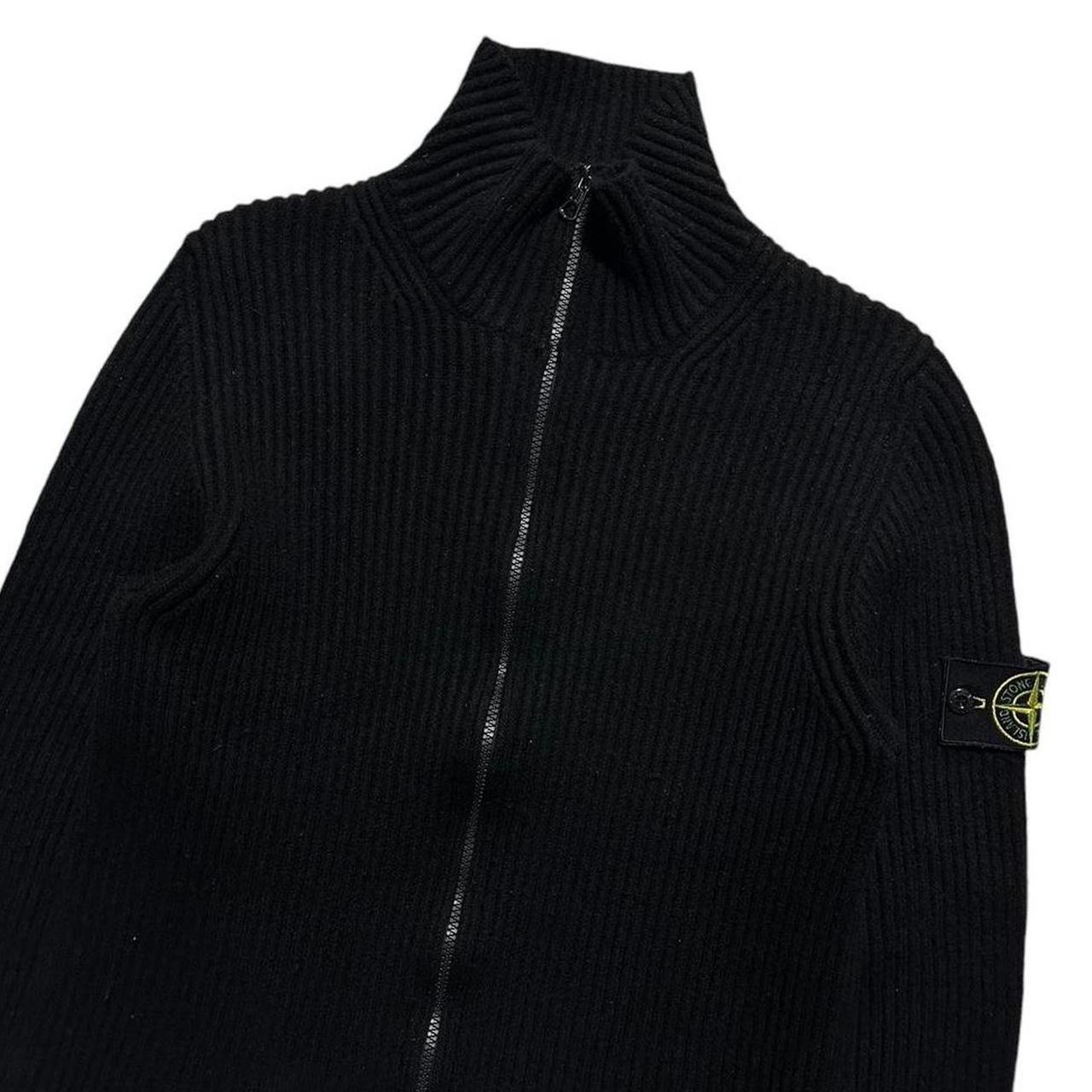 Stone Island Heavy Knit Zip Up