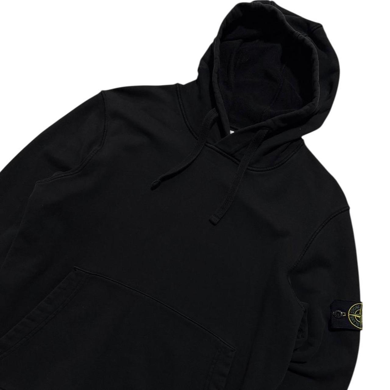 Stone Island Black Pullover Hoodie