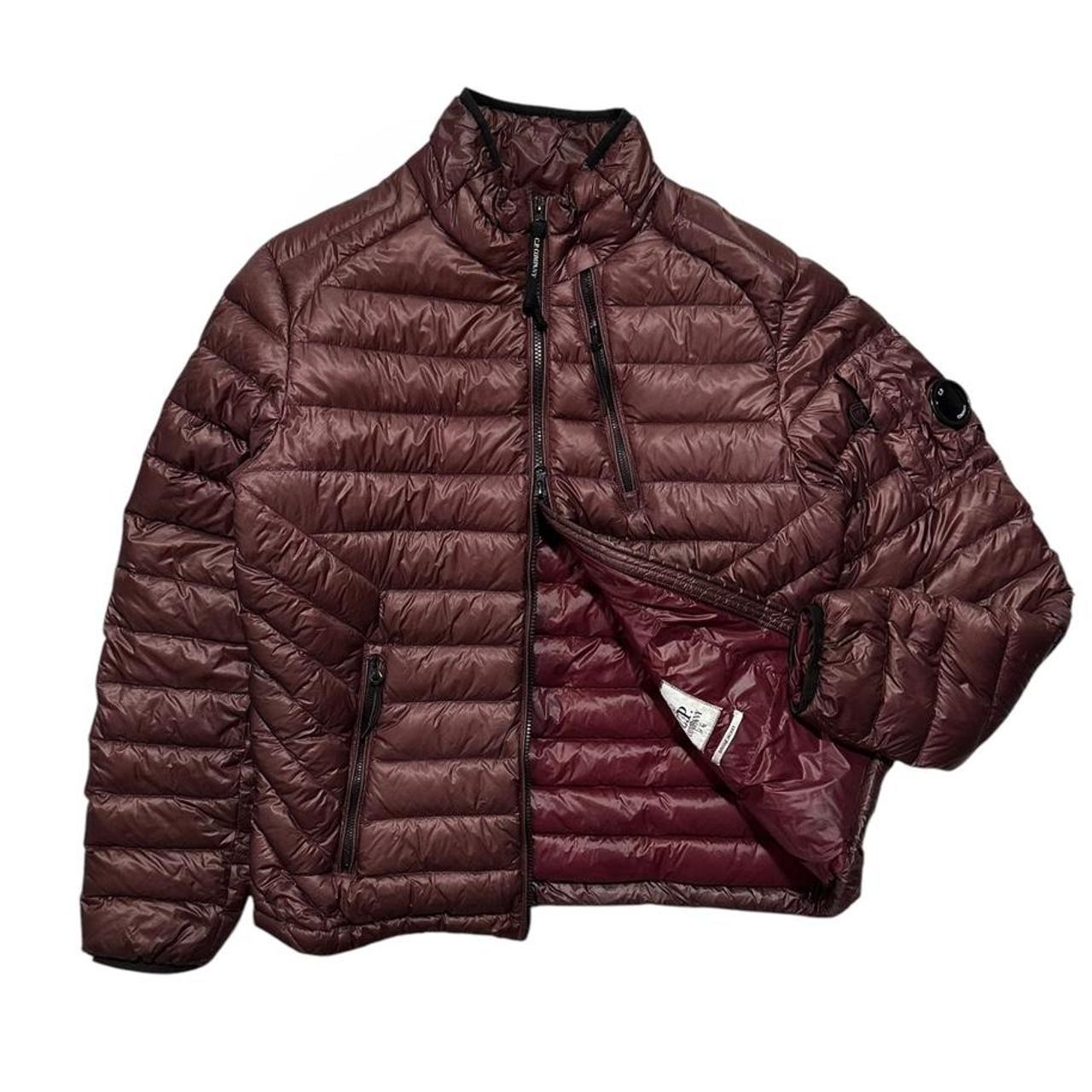 CP Company Burgundy Down Jacket