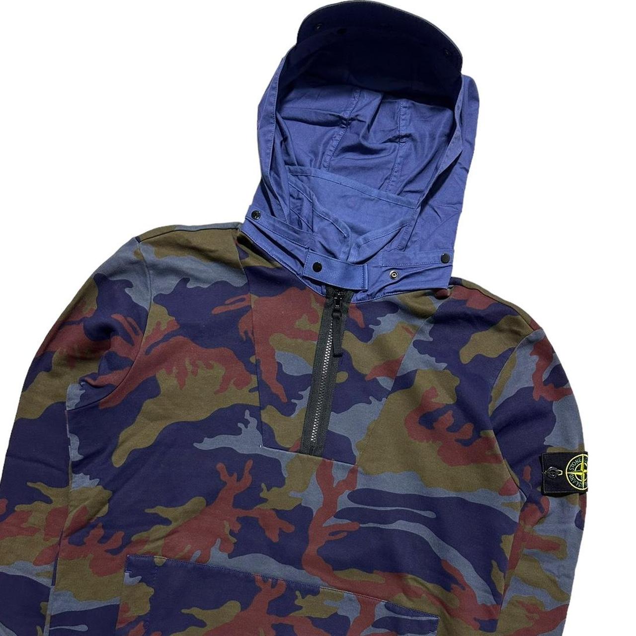 Stone Island Camo Quarter Zip