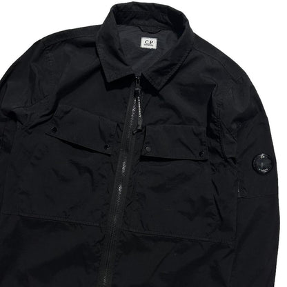 CP Company Taylon P Black Overshirt - Known Source