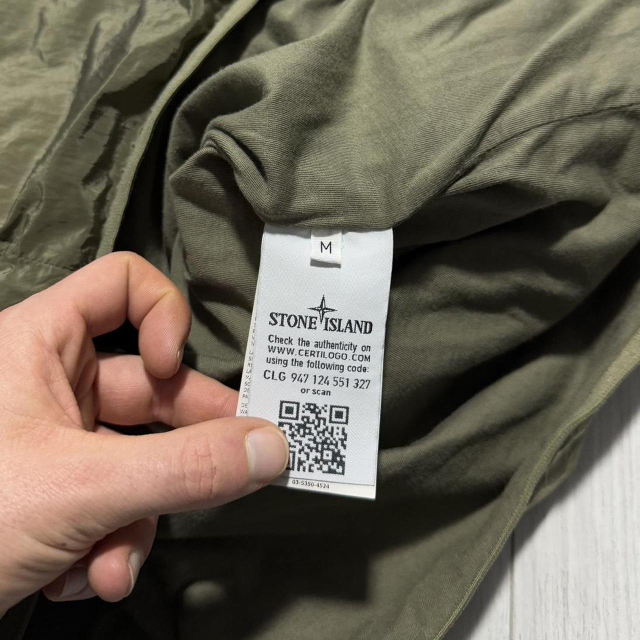 Stone Island Nylon Metal Overshirt | Medium, Olive