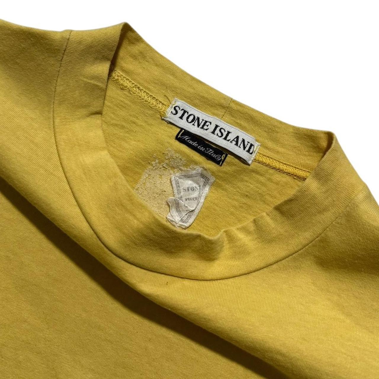 Stone Island 90's Marina T-Shirt | Small, Yellow