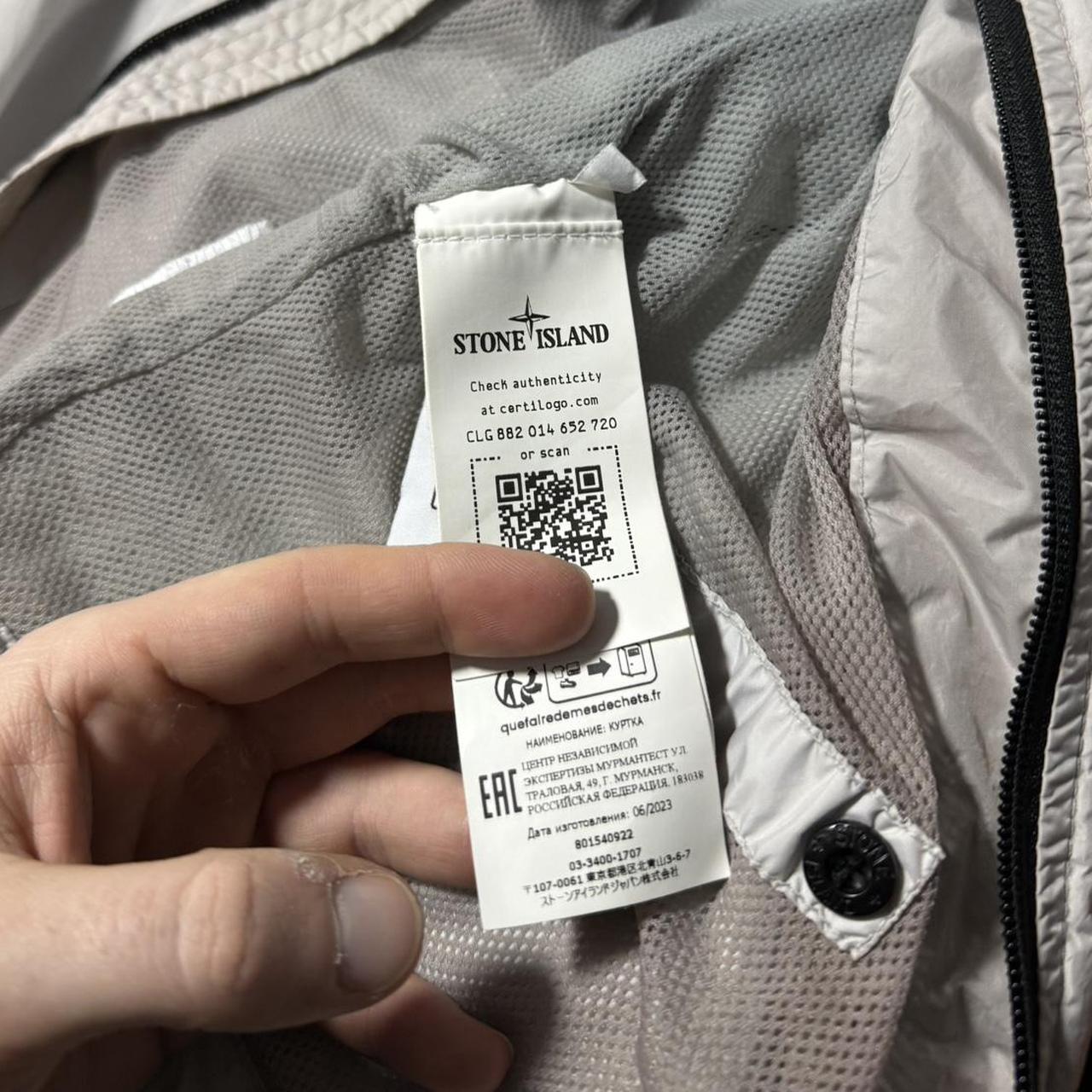 Stone Island Garment Dyed Crinkle Reps Jacket | Large, Grey