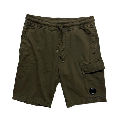 CP Company Khaki Cotton Shorts