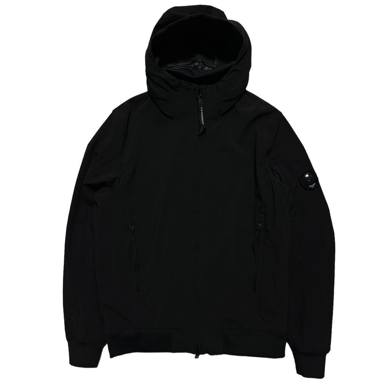 CP Company Black Soft Shell Jacket - Known Source