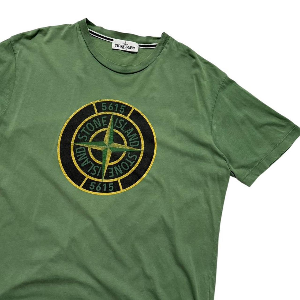 Stone Island Compass T-Shirt | XXL, Green