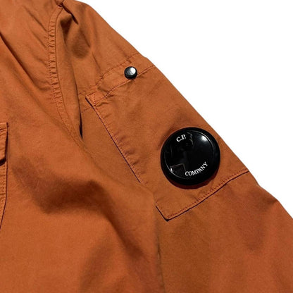 CP Company Orange Canvas Overshirt | Age 14, Orange