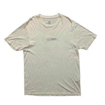 CP Company Cream Heron T-shirt