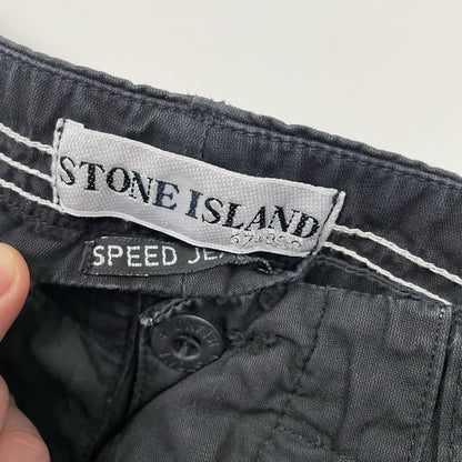 Vintage Stone Island Speed Jeans, Size W28” | O/S, Black