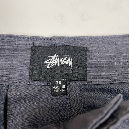 Stussy Cargo Shorts, Size 30 | O/S, Grey