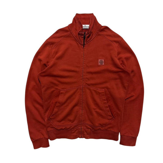 Stone Island Red Zip Up