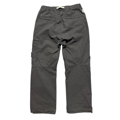 Stone Island Panama Recycled Cargo Trousers | W33, Charcoal