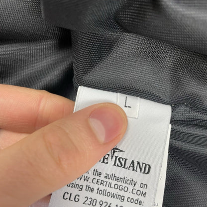 Stone Island Iridescent Coating Tela Reflex Mat Smock, Size Large | O/S, Multicoloured