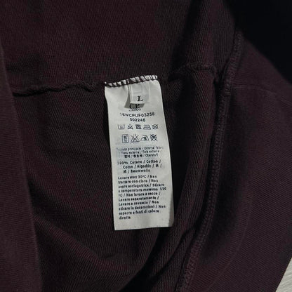 CP Company Burgundy Thin Pullover Crewneck