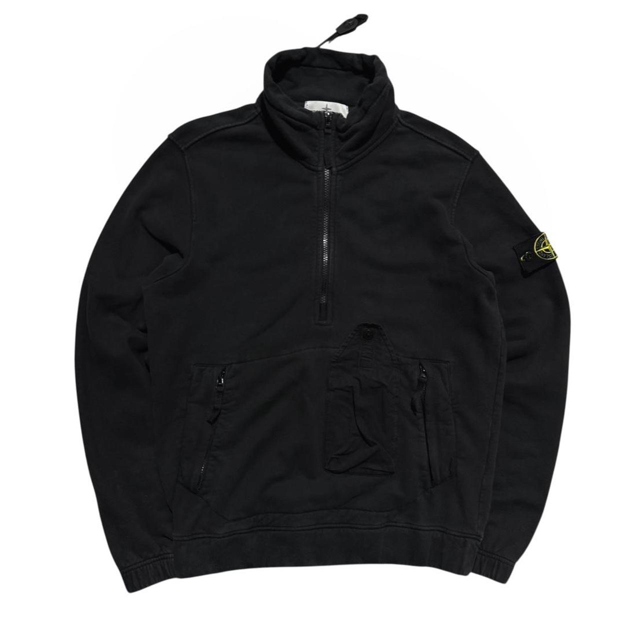 Stone Island Zip Down Pullover