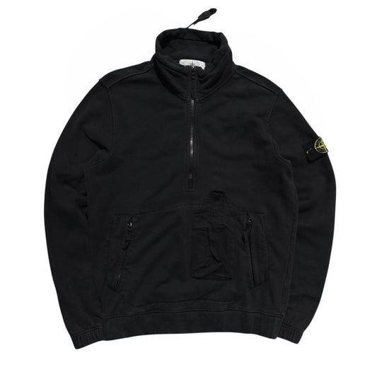 Stone Island Zip Down Pullover