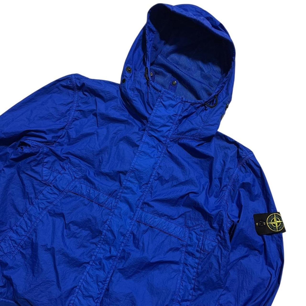 Stone Island Membrana TC Jacket | XL, Royal Blue