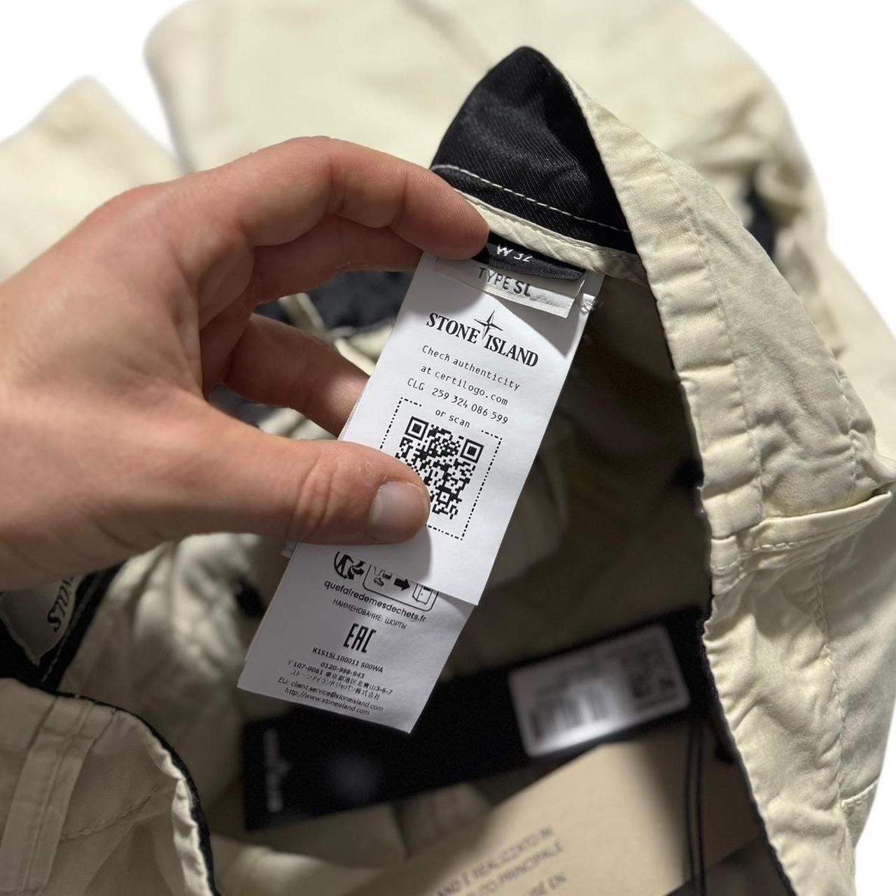 Stone Island Canvas Shorts