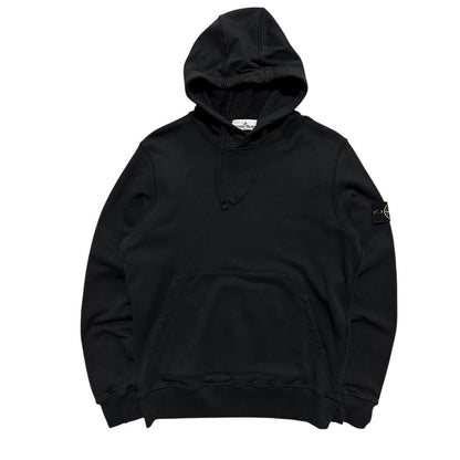 Stone Island Black Pullover Hoodie