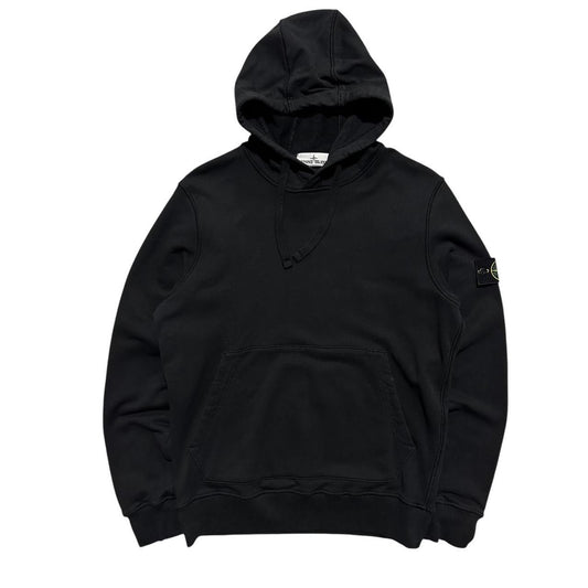 Stone Island Black Pullover Hoodie