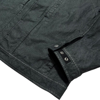 Stone Island Shadow Project Cotone Canapa Placcato Jacket | XL, Black