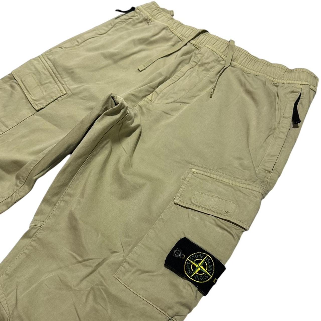 Stone Island Beige Cargo Trousers