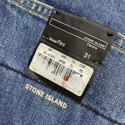 Vintage Stone Island Denims Jeans, W31 L32 New With Tags 2003 | W31, Blue