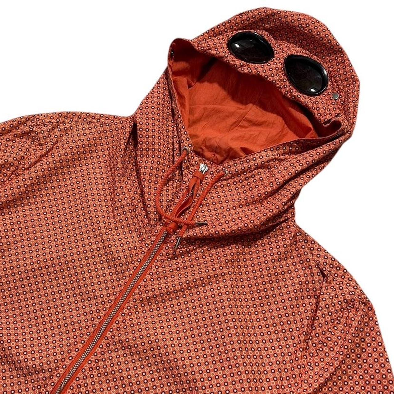 CP Company Orange Polka Dot Goggle Jacket