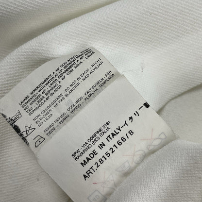 Vintage Stone Island Marina Polo Shirt, Size XL | O/S, White