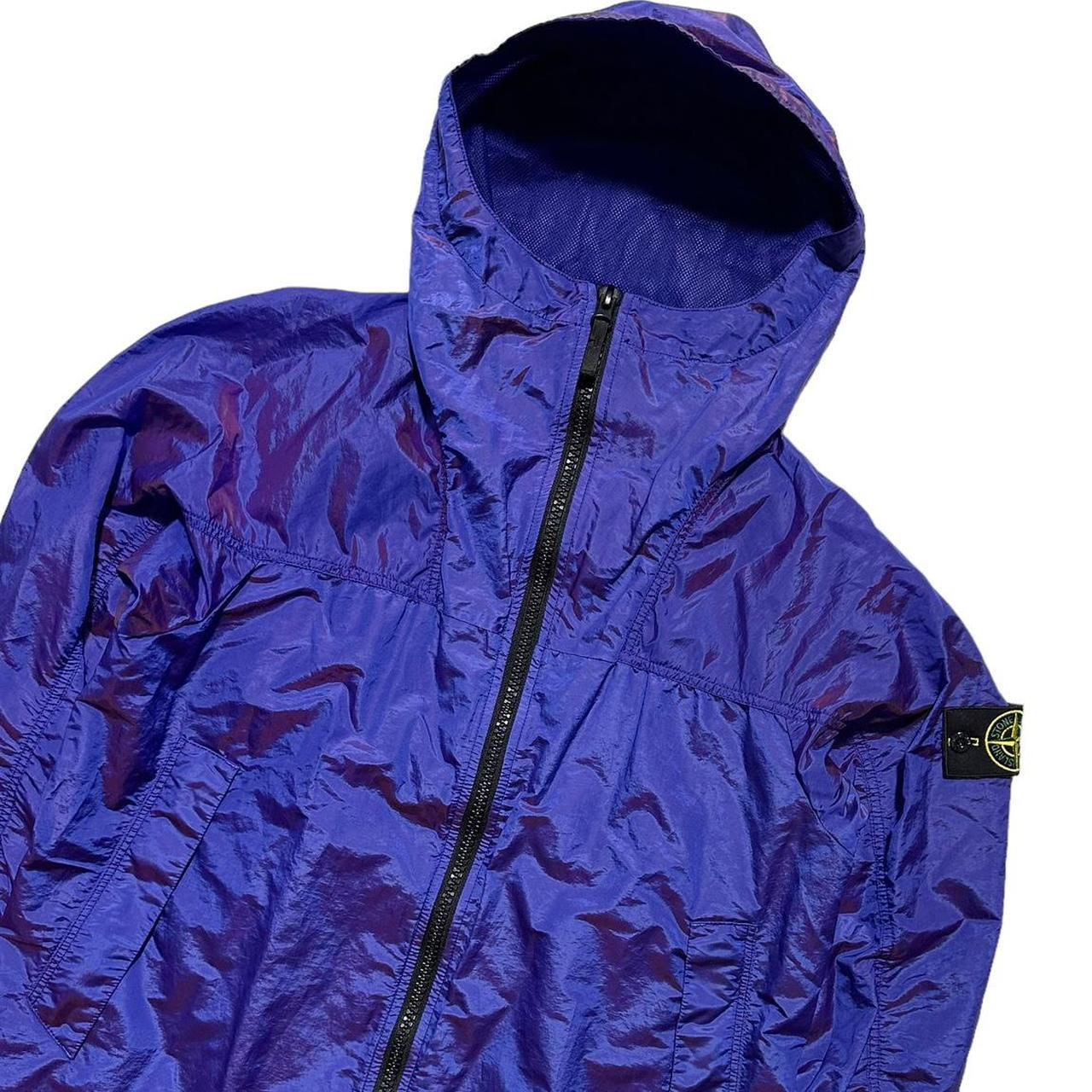 Stone Island Purple Colour Weft Jacket - Known Source