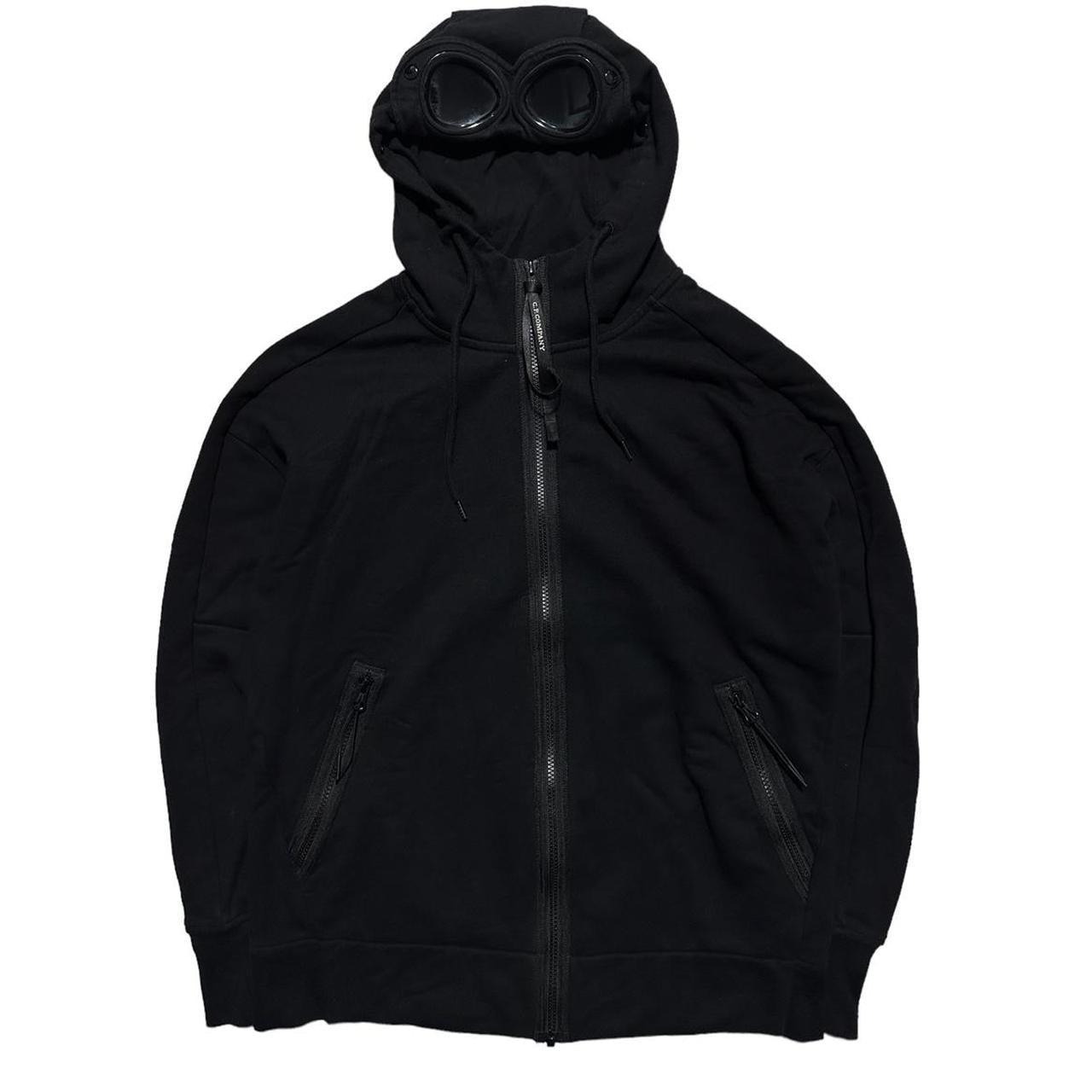CP Company Black Goggle Hoodie - Known Source