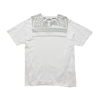 Stone Island Print T-Shirt | XXL, White