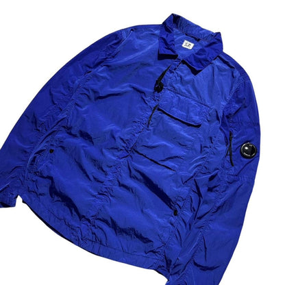 CP Company Blue Nylon Overshirt