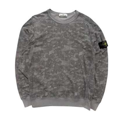 Stone Island Camo Pullover Crewneck