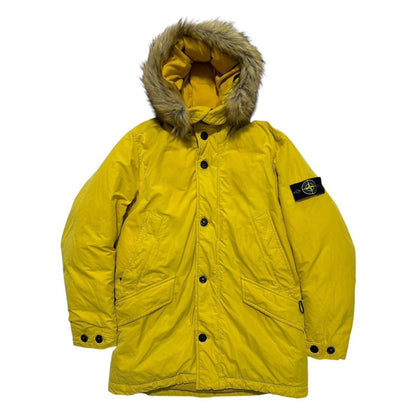 Stone Island Micro Reps Down Fur Jacket