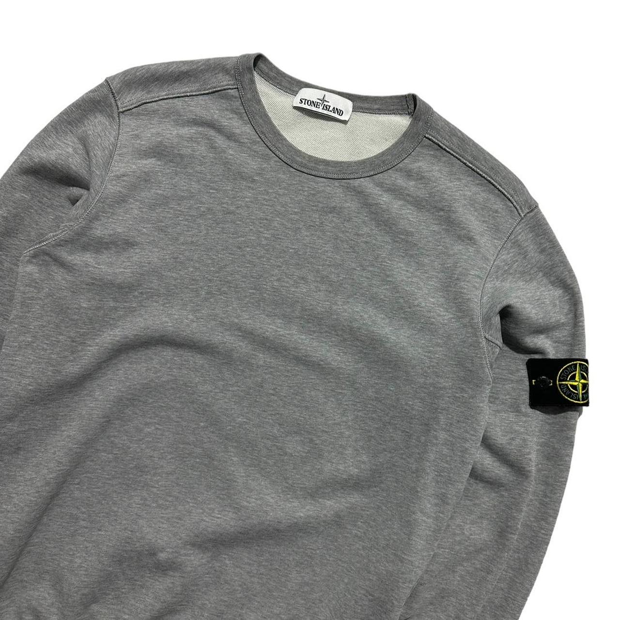 Stone Island Grey Pullover Crewneck