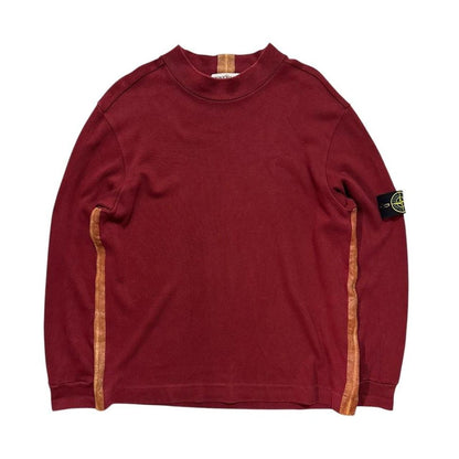 Stone Island Red Taped Seam Jumper