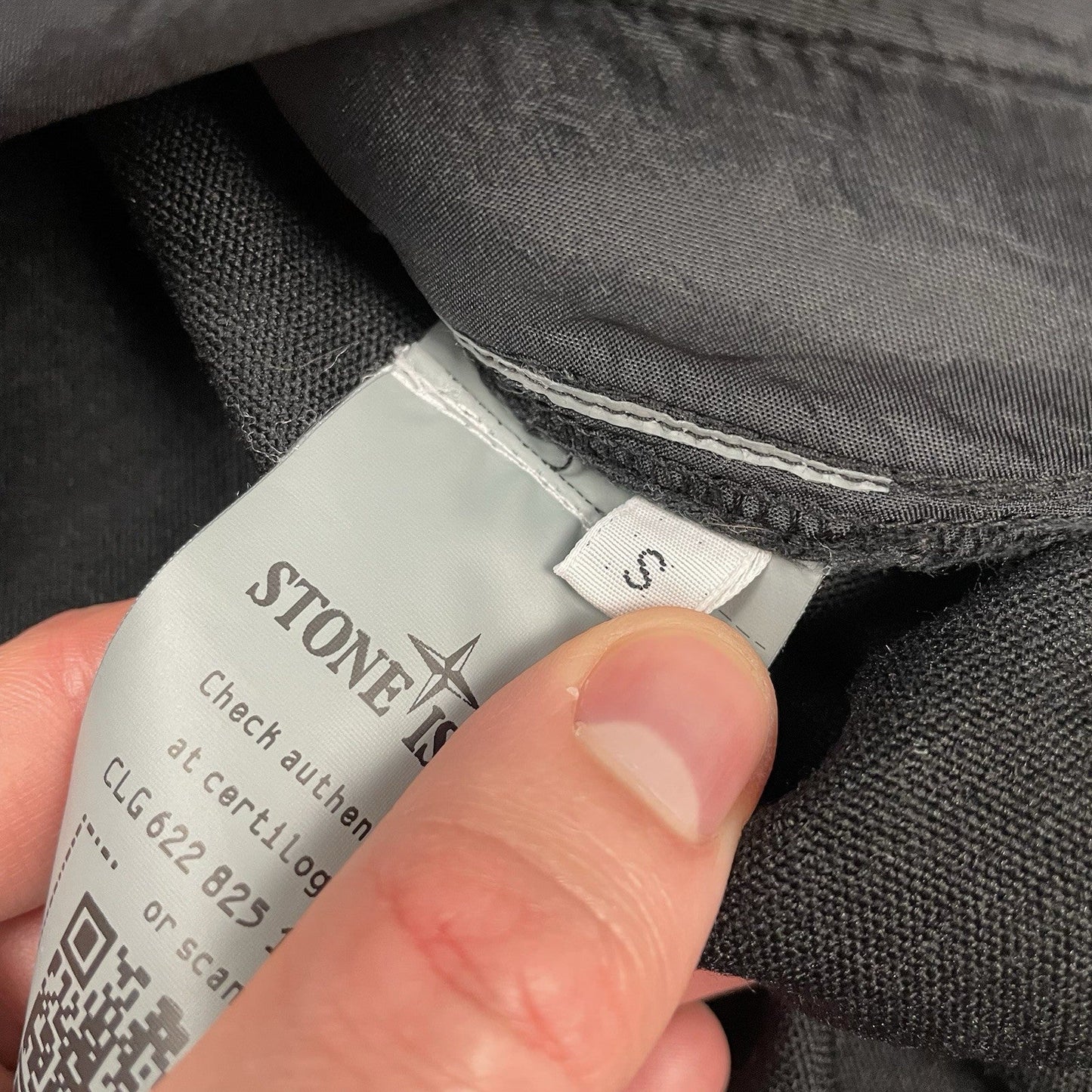 Stone Island Ghost Moleskin Sweatshirt, Size Small | O/S, Black