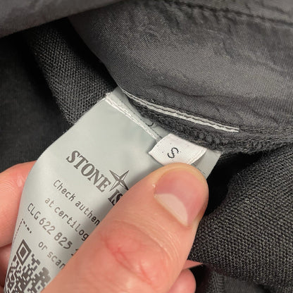Stone Island Ghost Moleskin Sweatshirt, Size Small | O/S, Black