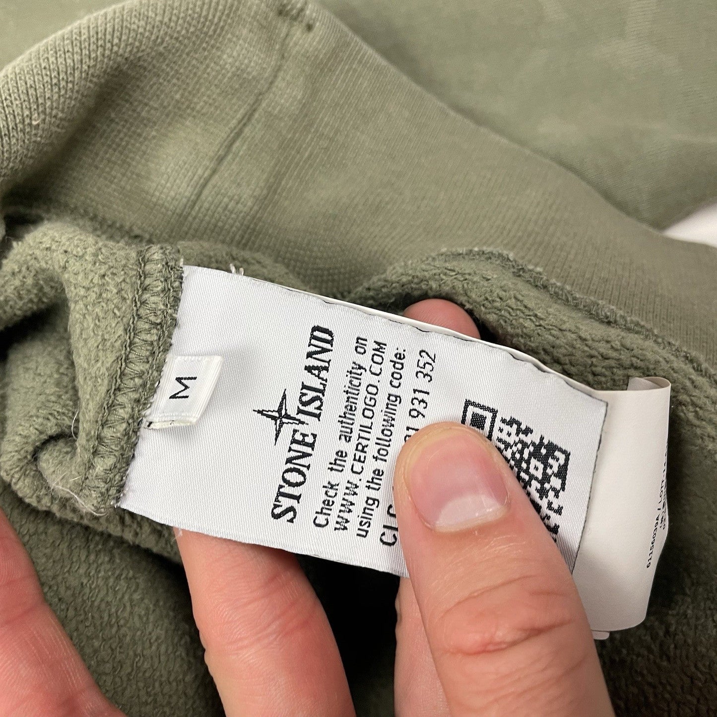 Stone Island Grid Sweatshirt, Size Medium | O/S, Camo